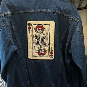 Vintage Greatful Dead Tour Denim Jacket